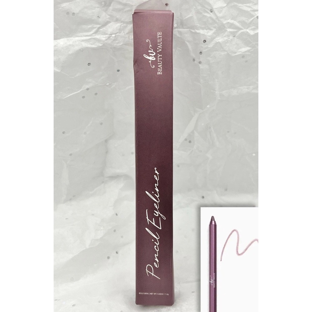 Beauty Vaulte Pencil Eyeliner in BOLD BRIA Purple 1g/.03oz Full Size NWB